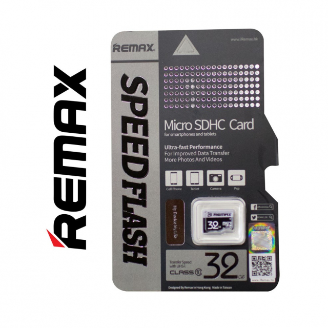 Micro SDHC REMAX® 32Gb